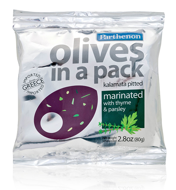 Flexible metalize - «Parthenon» Olives in a pack