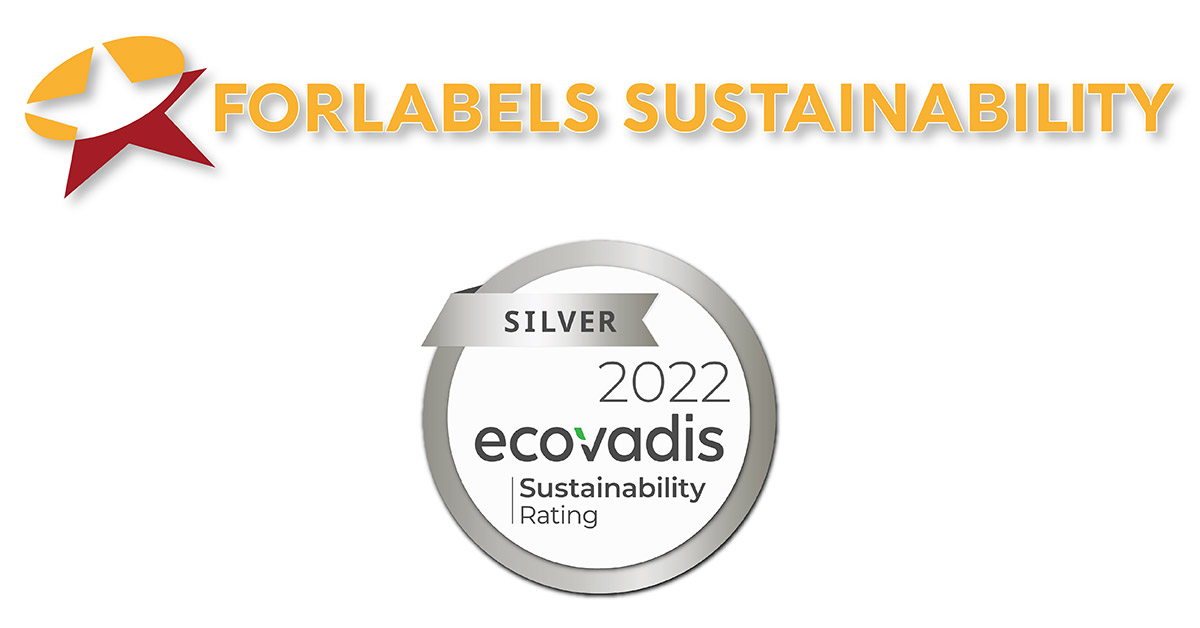 Η forlabels επιβραβεύεται με το ασημένιo μετάλλιο EcoVadis